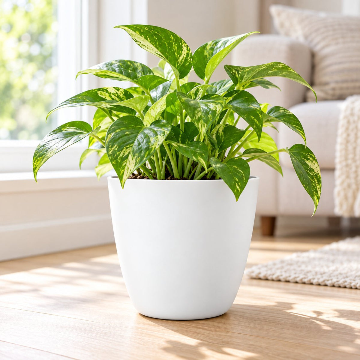 Cool Pot 5 inch – White Table Planter
