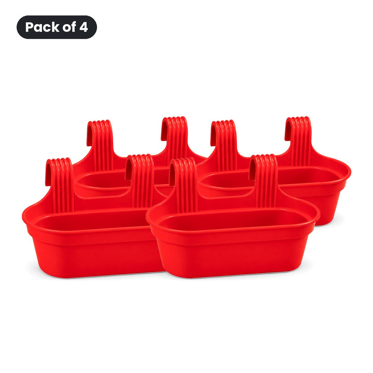 Double Hook Railing Planter