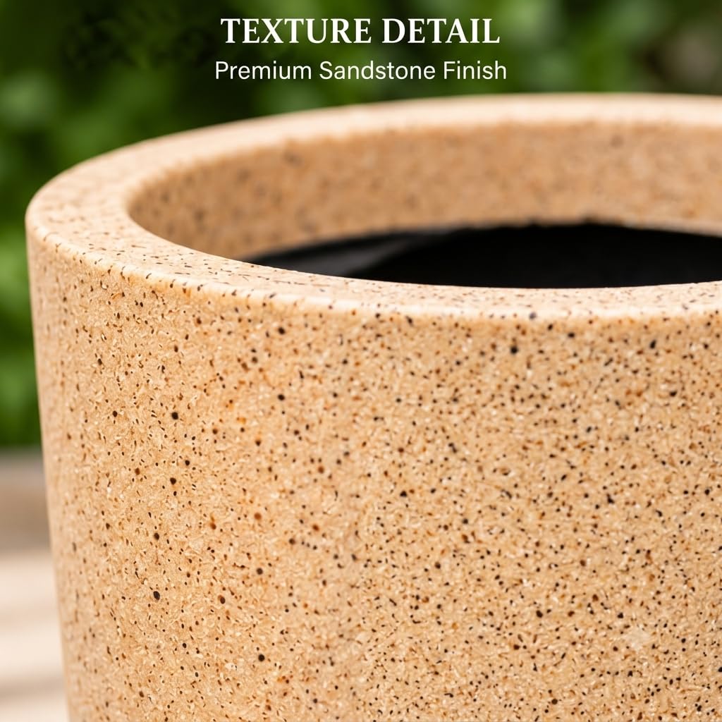 Stone texture finish detail